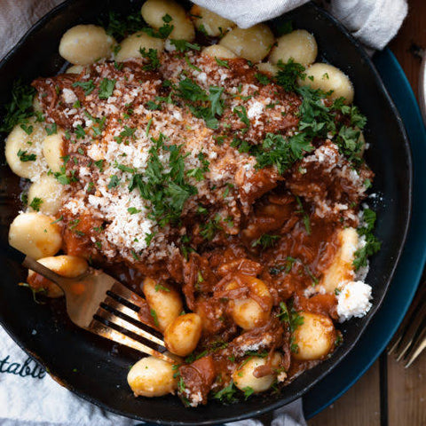 Beef Ragu with Gnocchi