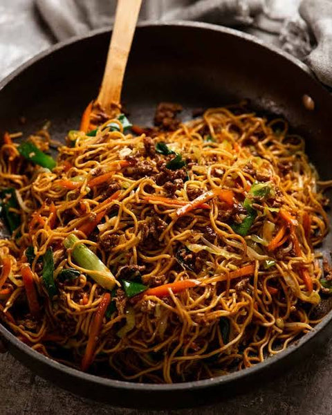 Beef Chow Mein Noodles