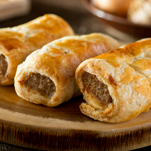 Cheese & Bacon Sausage Rolls