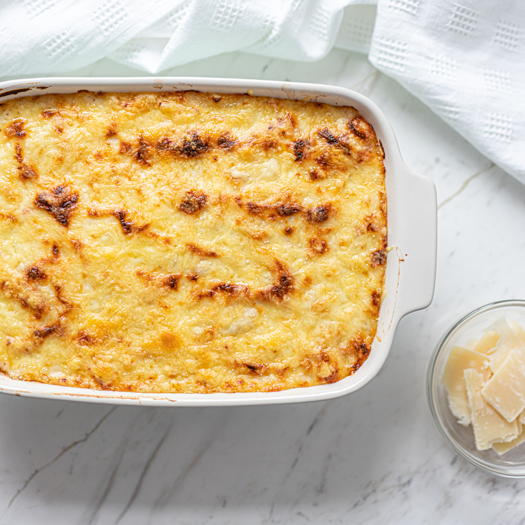 Tuna Mornay topped with Mash – Dinner With Ease